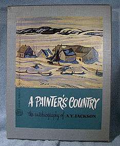 Signed A Y JACKSON A PAINTERS COUNTRY BOOK Group 7  