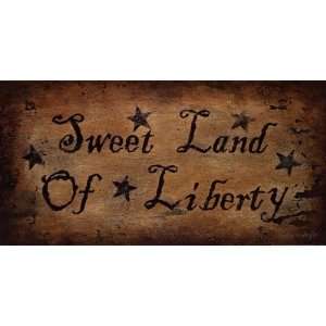  Sweet Land of Liberty Finest LAMINATED Print John Sliney 