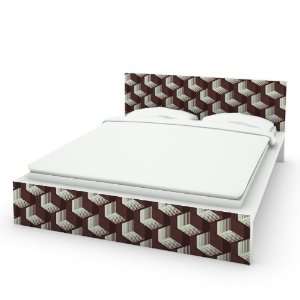   Machinist pattern Decal for IKEA Malm Bed Front & Back