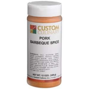 Custom Culinary Pork Barbecue Pork Spice, 12 Ounce Units  