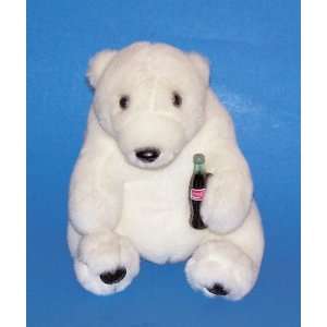  9 Plush 1993 Coca cola Polar Bear with Coke Bottle Toys 