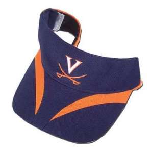  Nike Virginia Cavaliers Navy Players Visor W/Orange Band 