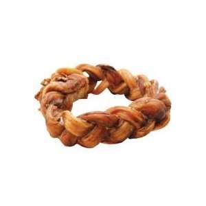  Bingo Pet Treats Braided Bully Ring 4 5 Inches 30 Pieces 