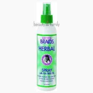  Better Braids Herbal Spray with Tea Tree Oil 9 Oz Beauty