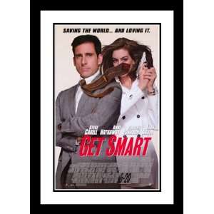 Get Smart 20x26 Framed and Double Matted Movie Poster   Style B   2008