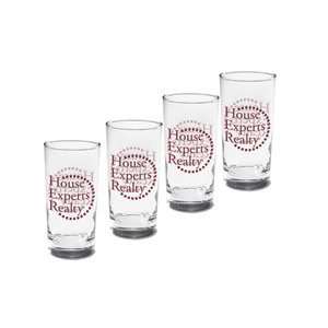  Deluxe Beverage Glass Set   36 with your logo Kitchen 