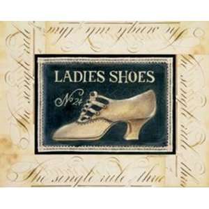 Ladies Shoes No 24 by Kimberly Poloson 20x16 