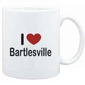  Mug White I LOVE Bartlesville  Usa Cities Sports 