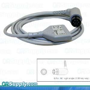    3 Lead Patient ECG Cable for Datascope Machines Electronics