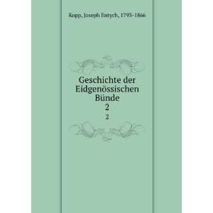  EidgenÃ¶ssischen BÃ¼nde. 2 Joseph Entych, 1793 1866 Kopp Books