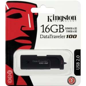   New Kingston 16 GB USB 2.0 Flash Drive Memory Stick Data Traveler 16GB