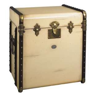  Stateroom Trunk End Table, Ivory 22   Additional Nautical 