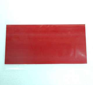 1pc Acrylic sheet 420x300x3mm Transparent Red  