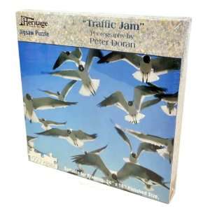  Seagulls Traffic Jam 550 Piece Puzzle   24 X 18 By 