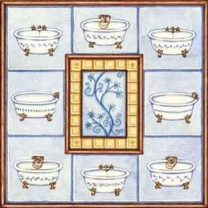 Bathtubs I Poster Print 