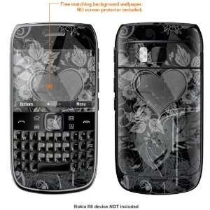   Skin STICKER for Nokia E6 case cover E6 518 Cell Phones & Accessories