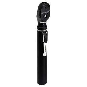  Riester Pocket Ophthalmoscope, AA, Vacuum Light, BLK 