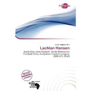  Lachlan Hansen (9786200752512) Jerold Angelus Books