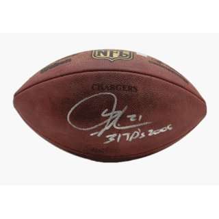  LaDainian Tomlinson Autographed Ball   with 31 TDS 2006 