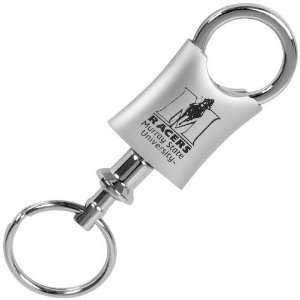 Murray State Racers Brushed Metal Valet Keychain  Sports 