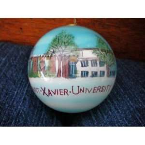  Saint Xavier University Christmas Tree Ornament 2002 