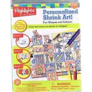   Shrink Art (Fun Shapes and Letters) Arts, Crafts & Sewing
