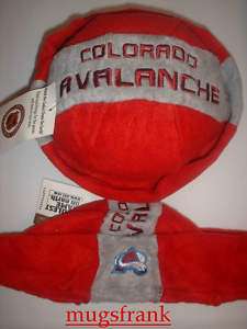 New Colorado Avalanche Superstripe Beanie NHL Knit Hat  