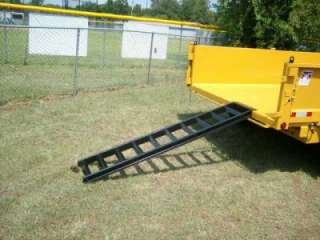 12 HD 2012 dump trailer power lift equipment trailer ramps SCISSOR 