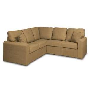  Mission Buff Faux Leather Laney Sectional