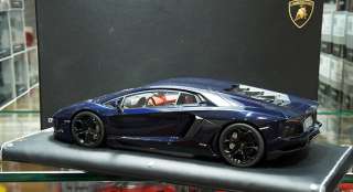 MR 1/18 Lamborghini Aventador LP700 4 Blue Hera  