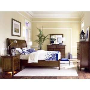 Lansford Park LNP10224 / LNP10228 Rockport Sleigh Storage Bedroom Set 