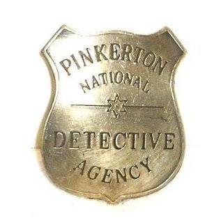   Detective Agency Obsolete Old West Police Badge by Collectible Badges