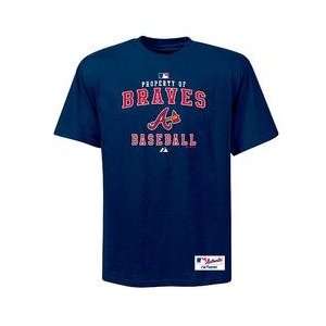  Atlanta Braves AC Property Heavyweight T Shirt by Majestic 
