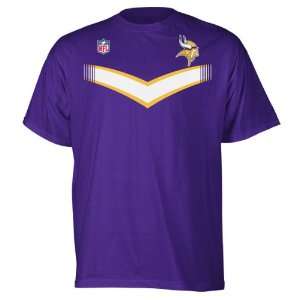 Minnesota Vikings Youth V Stripe T Shirt  Sports 