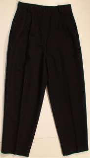 TR Bentley Petite Cropped Black Pants Ladies Size 5 6  