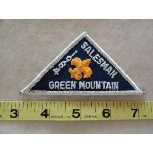 1984 Boy Scouts Salesman   Green Mountain Patch 