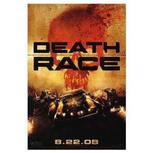  Death Race Original Movie Poster, 27 x 40 (2008)