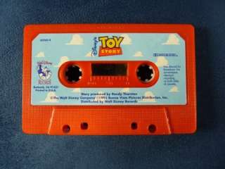 Disney Toy Story Read Along Book With Cassette Tape  