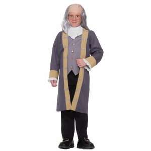Lets Party By Forum Novelties Inc Ben Franklin Child Costume / Gray 