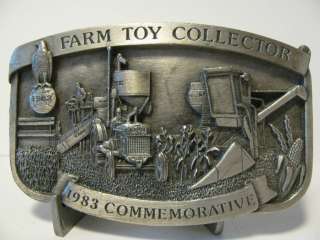 1983 Farm Toy Collector Case Tractor Limitd Edition Belt Buckle 