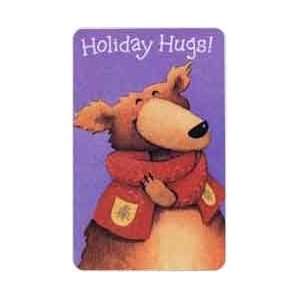   Card #600FHX (200 2) 1993 Christmas Test Holiday Hugs Bear Hugging