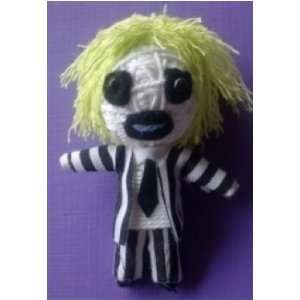  Beetlejuice String Doll Keychain Ornament 2012 New 