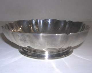 Oneida Silversmiths Silver Bon Bon Bowl Dish & Plate  