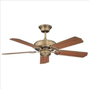   Traditional 44 Inch Madison Fan   Antique Brass