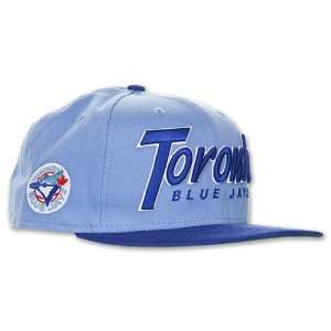   Retro Toronto Blue Jays Snapback Hat, Light Blue