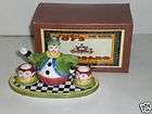 Toys In the Cupboard Clown Mini Tea Set by Vandor NIB