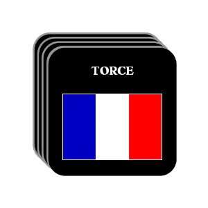  France   TORCE Set of 4 Mini Mousepad Coasters 