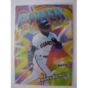  2000 Topps Chrome Barry Bonds Giants Power Players Refractor 