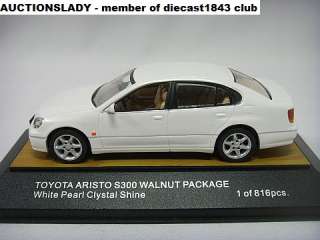 43 TOSA Toyota Aristo S300 Walnut Package/Lexus GS430 White Weiß 