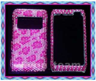 Pink Leopard Bling Crystal Case Cover For Nokia N8 B19  